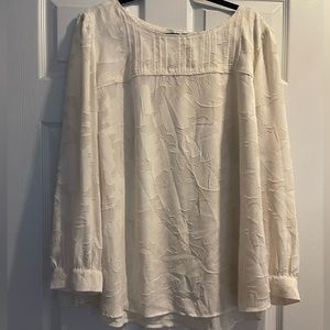 Loft plus size 20 blouse cream